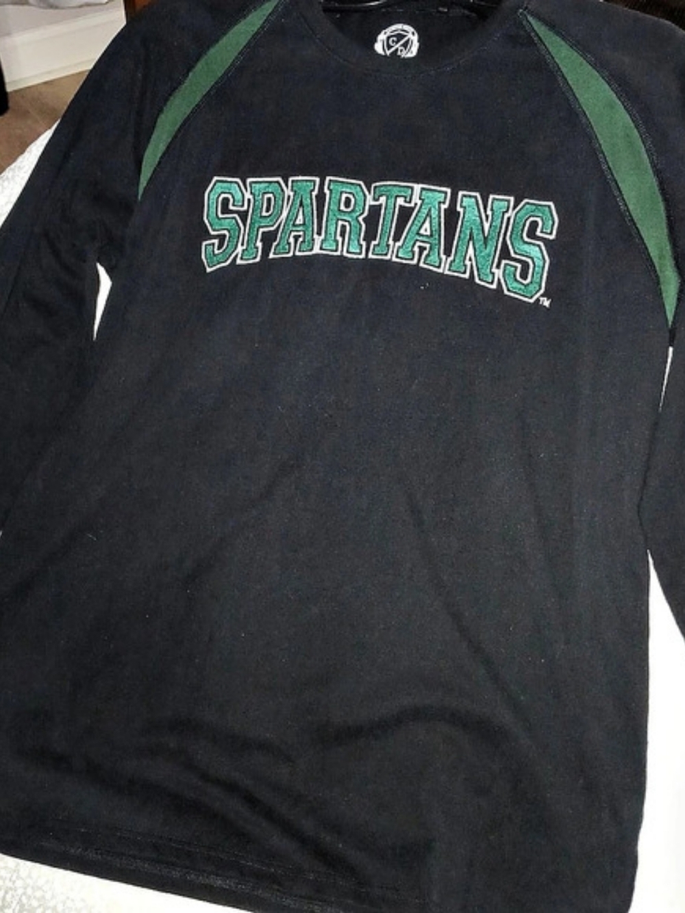 Campus Drive Men's Spartans Long Sleeve Jersey Large